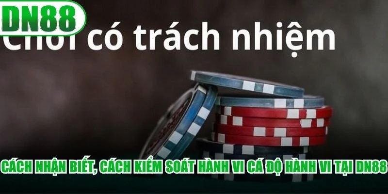 Cách nhận biết, cách kiểm soát hành vi cá độ hành vi tại DN88